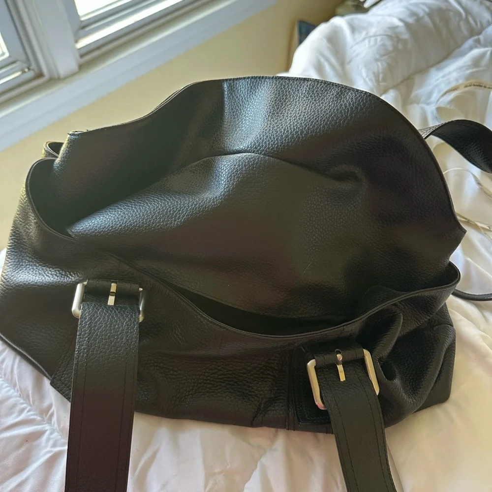 Coldwater creek leather satchel  Looks new